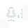 NOMAPACK PE-Schaumprofil U 100-120 Tulip (2 m)
