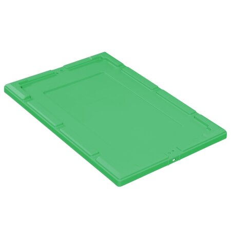 Deckel für Transportbehälter 600 x 400 mm (Grün)