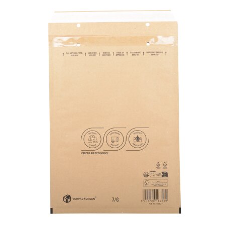 Luftpolsterversandtasche (braun) 7 / G 230 x 340 mm für DIN A4+ / C4-1