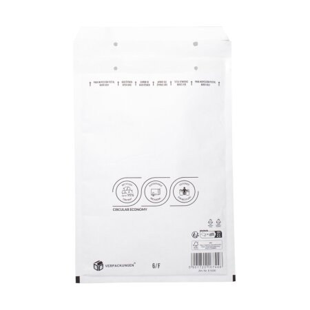 Luftpolsterversandtasche (weiss) 6 / F 220 x 340 mm für DIN A4+-1